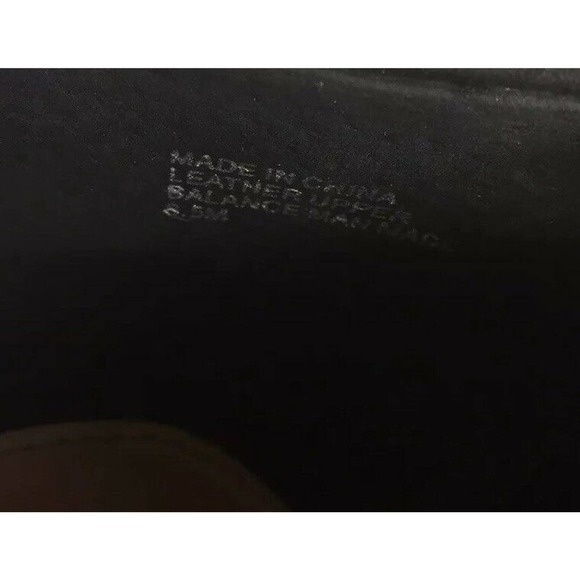 H by Halston Black Camel Brown Leather Peep Toe High Heel Stiletto Pumps Sz 8.5 - Picture 7 of 8